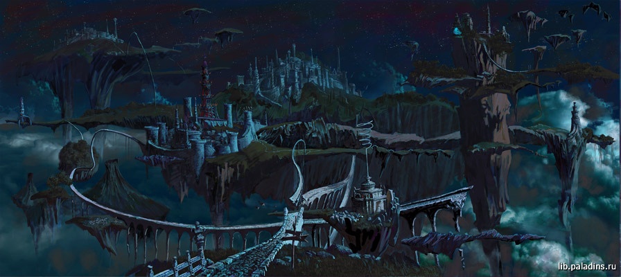 Изображение (арт) angels city (ночь)