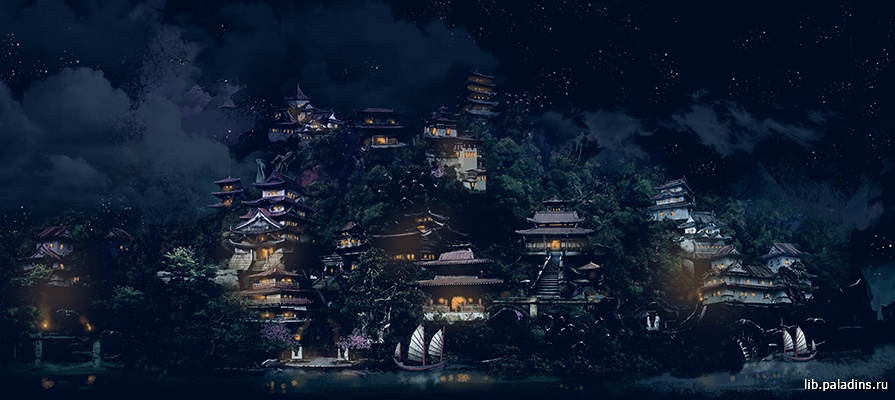 Изображение (арт) East city (ночь)