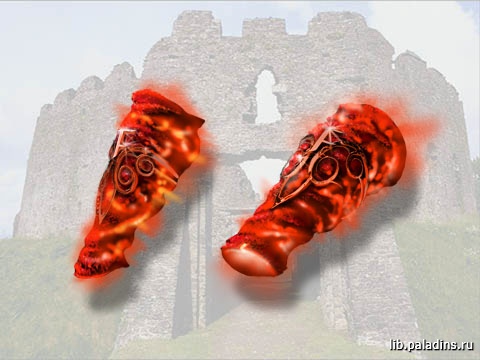 Fiery Cuffs of Haughtiness