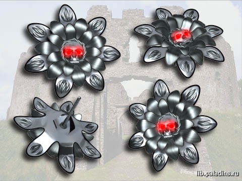 Стальные Серьги