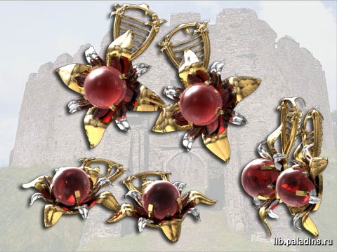 Серьги Ласки