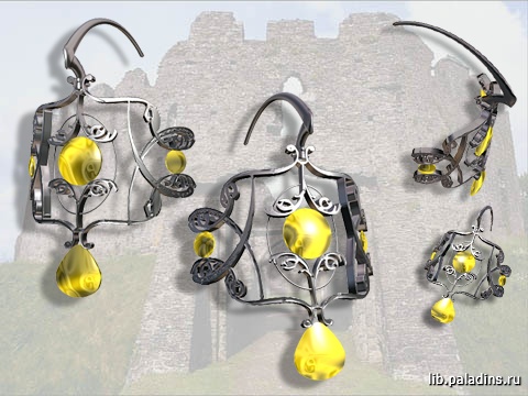 Yellow Earrings