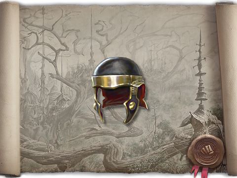 Мерцающий шлем воина