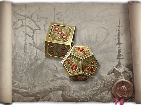 Игровые кости из таверны -Последний Оазис-