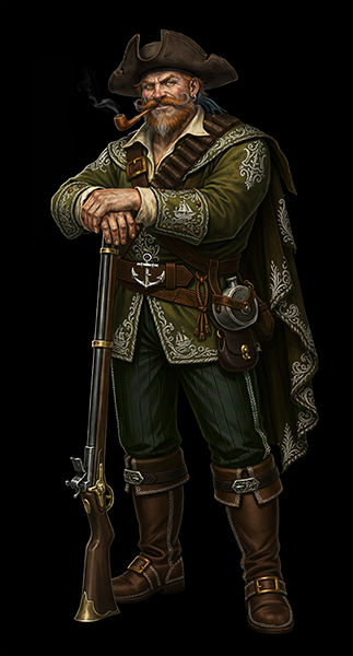 Опутанный водорослями ларец: Мужской образ Громогласного Залпа