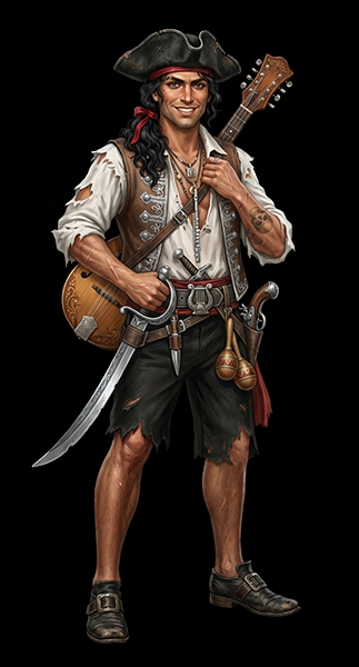 Опутанный водорослями ларец: Мужской образ Пиратской Баллады